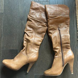 Aldo knee-high leather boot